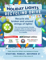 Holiday Light Recycling