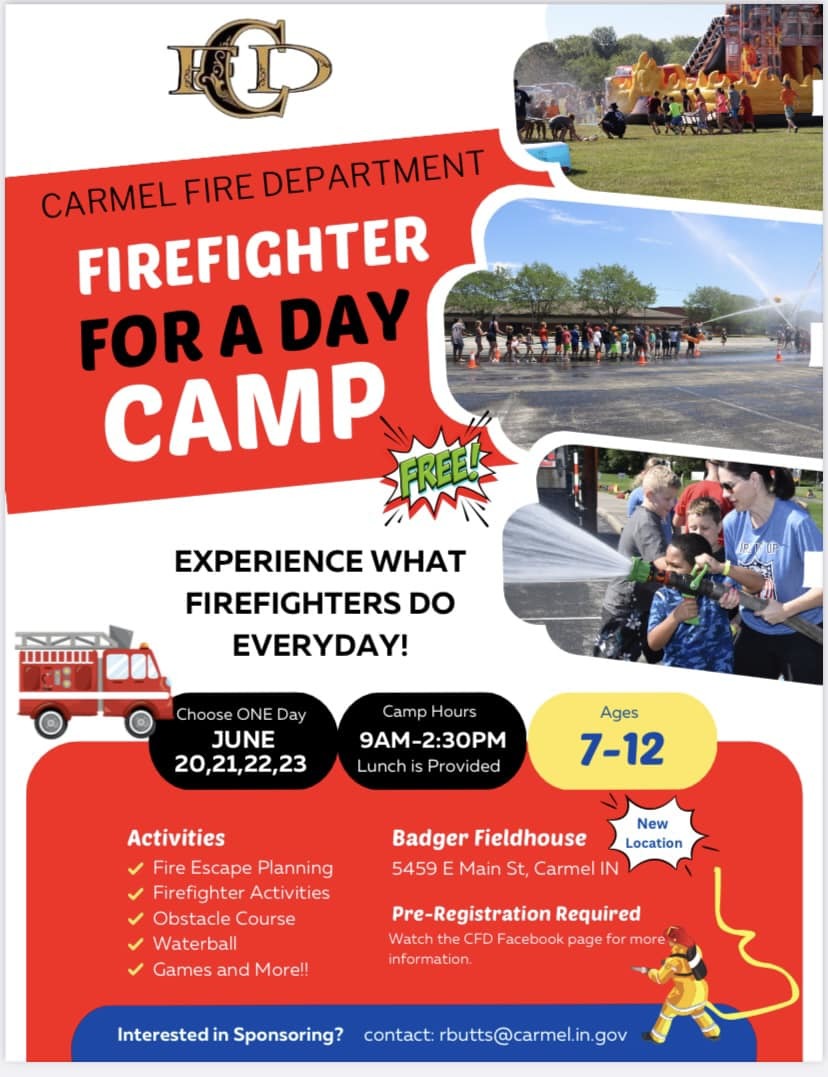 Firefighter for a Day Camp