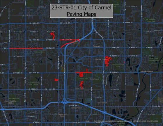 Paving Map 2023