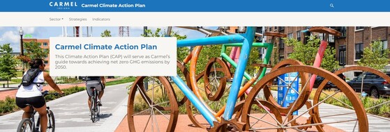 Climate Action Plan dashboard