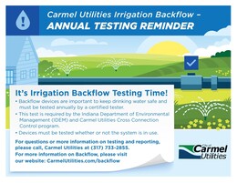 Irrigation Backflow Testing