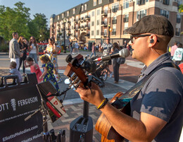 Art of Wine event musician.