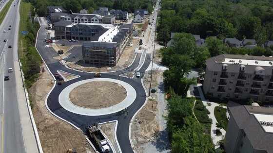 Smoky Row roundabout