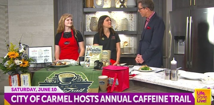 Carmel Caffeine Trail on WISHTV