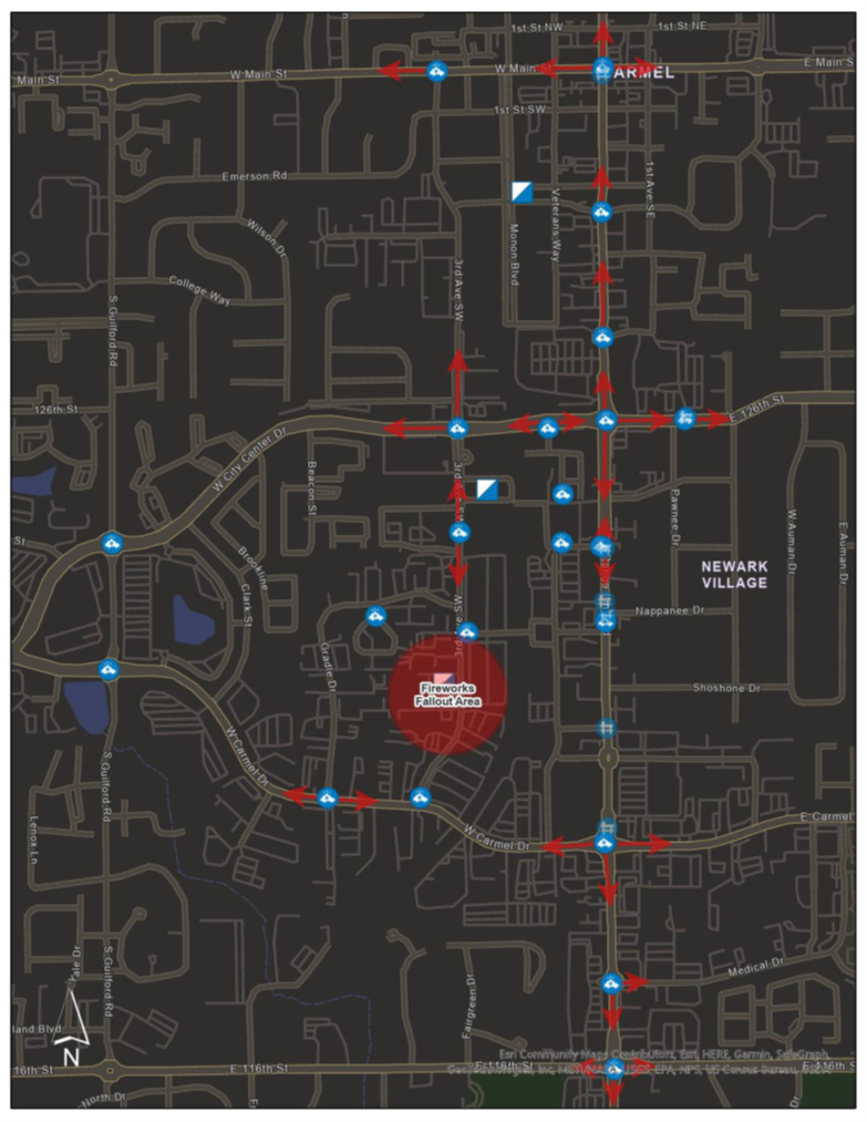 CarmelFest Map 2023