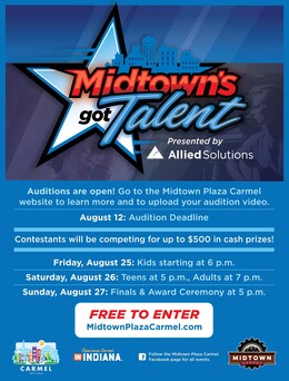 Midtown's Got Talent flyer