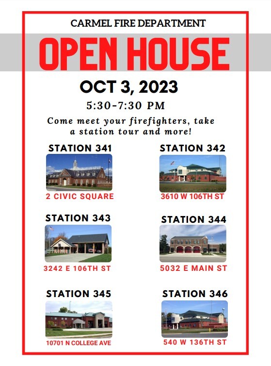 CFD Open Houses