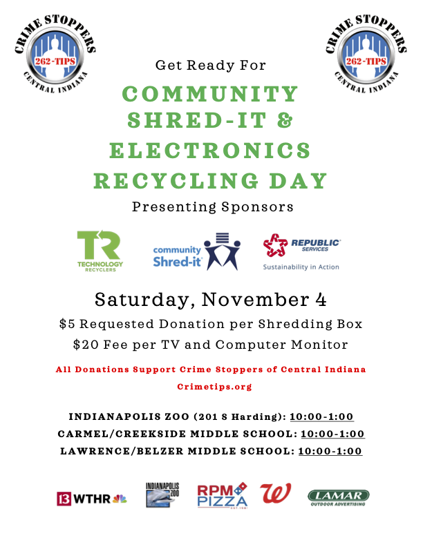 Community Shred-It and Electronics Recycling Day