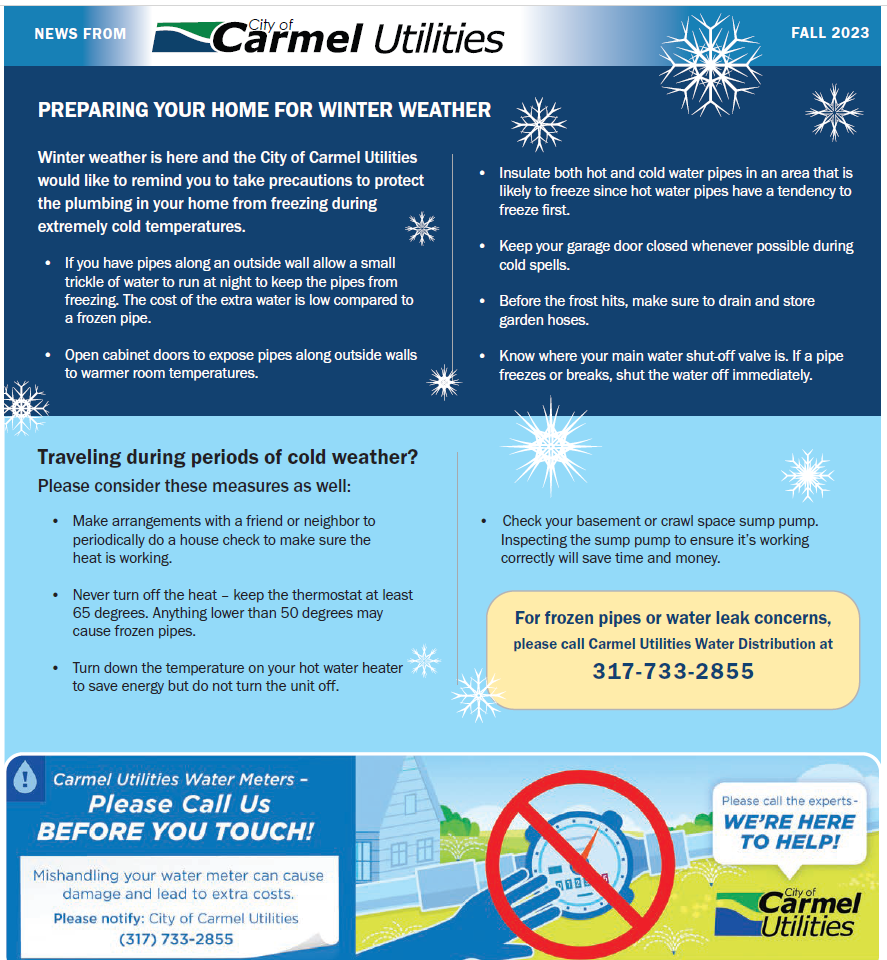 Carmel Utilities Newsletter