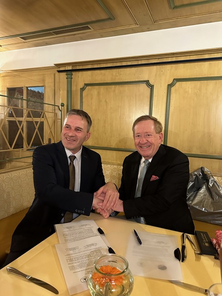 Mayor Jim Brainard and Mayor Martin Wittig