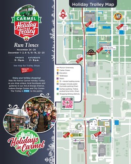 Holiday Trolley Map