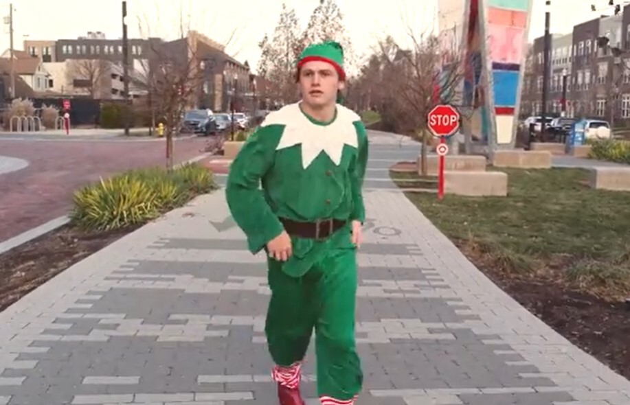 Reggie the Elf video