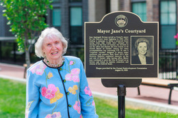 Mayor Jane Courtyard