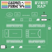 Carmel Pride map