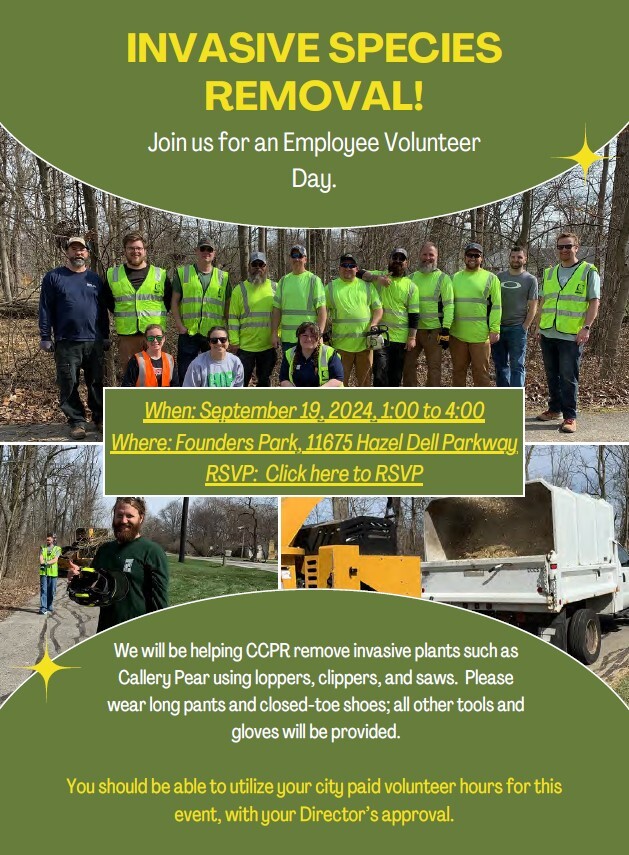 Employee Invasive Species 