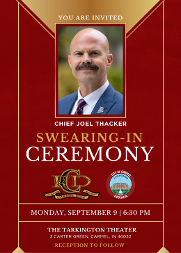 Chief Thacker Swearing-In Ceremony