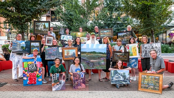 Carmel on Canvas winners