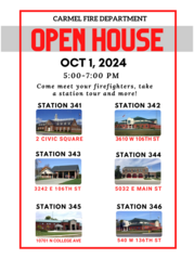 CFD Open House flyer