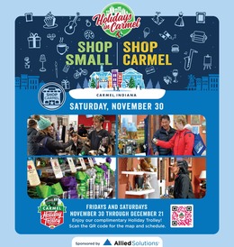 Shop Small, Shop Carmel