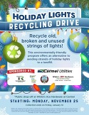 Holiday Lights Recycling Drive