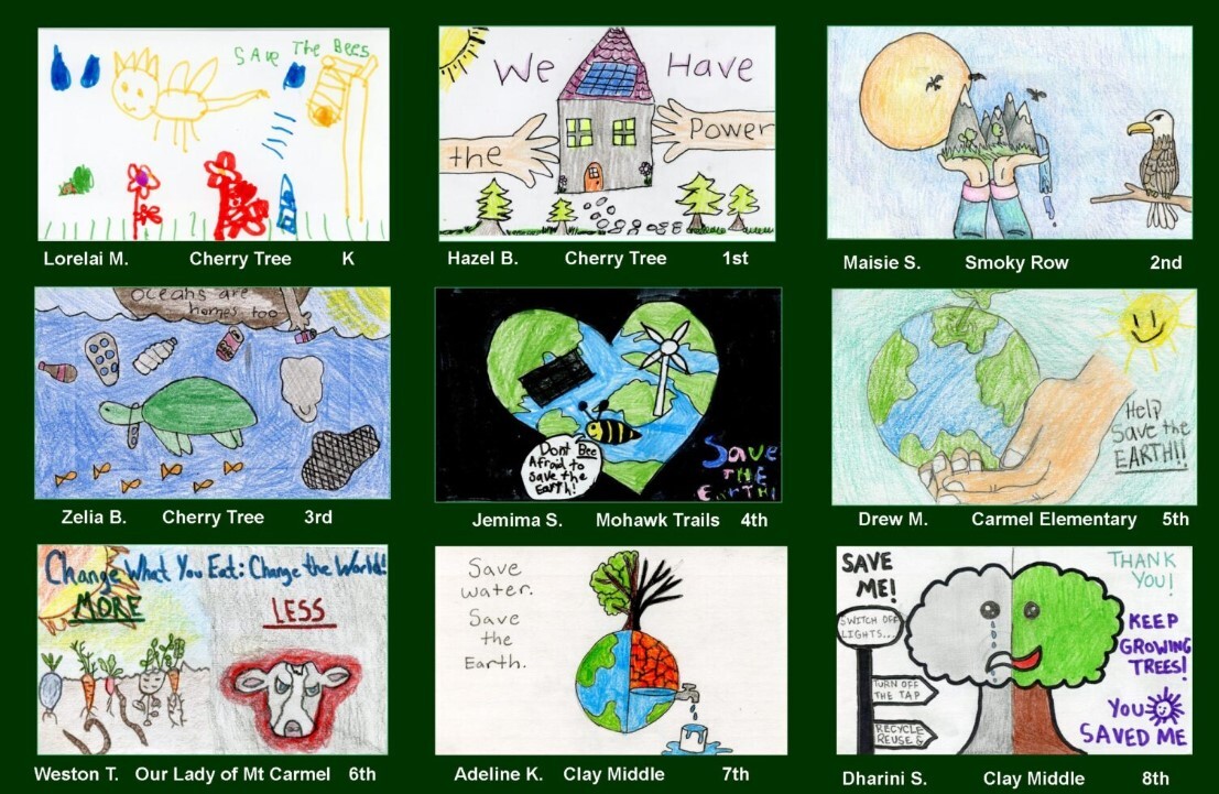 2024 Earth Day Art Contest winners 