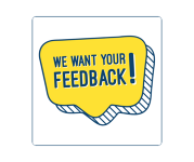 We want your feedback