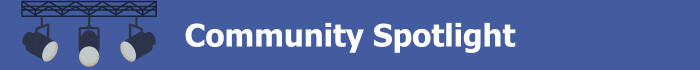 Community Spotlight banner