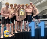 Carmel HS Boys Swimming and Diving team photo