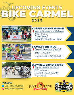 Bike Carmel schedule