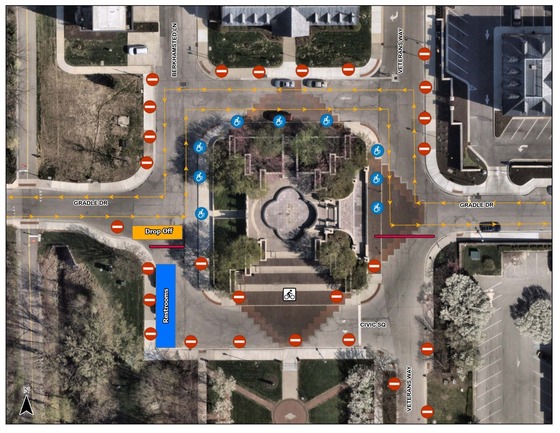 Gazebo Traffic Map