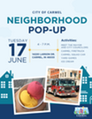 Neighborhood pop-up