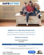 CFD Safe Sitter classes