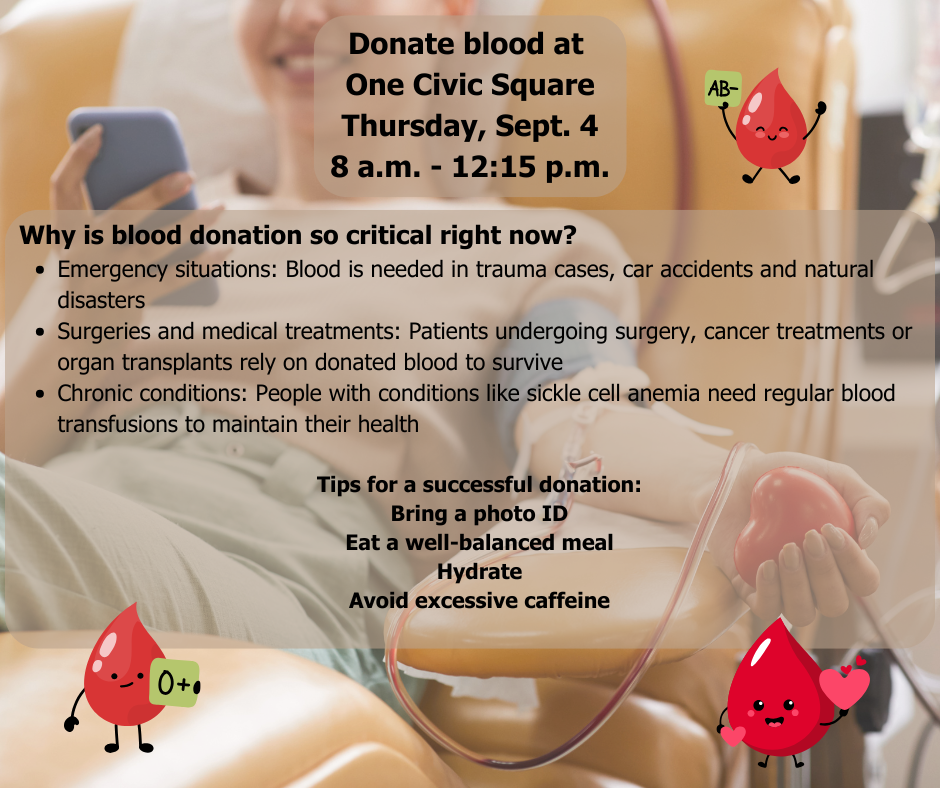 Blood Donation flyer