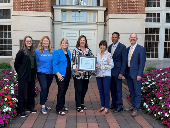 JustServe Award photo