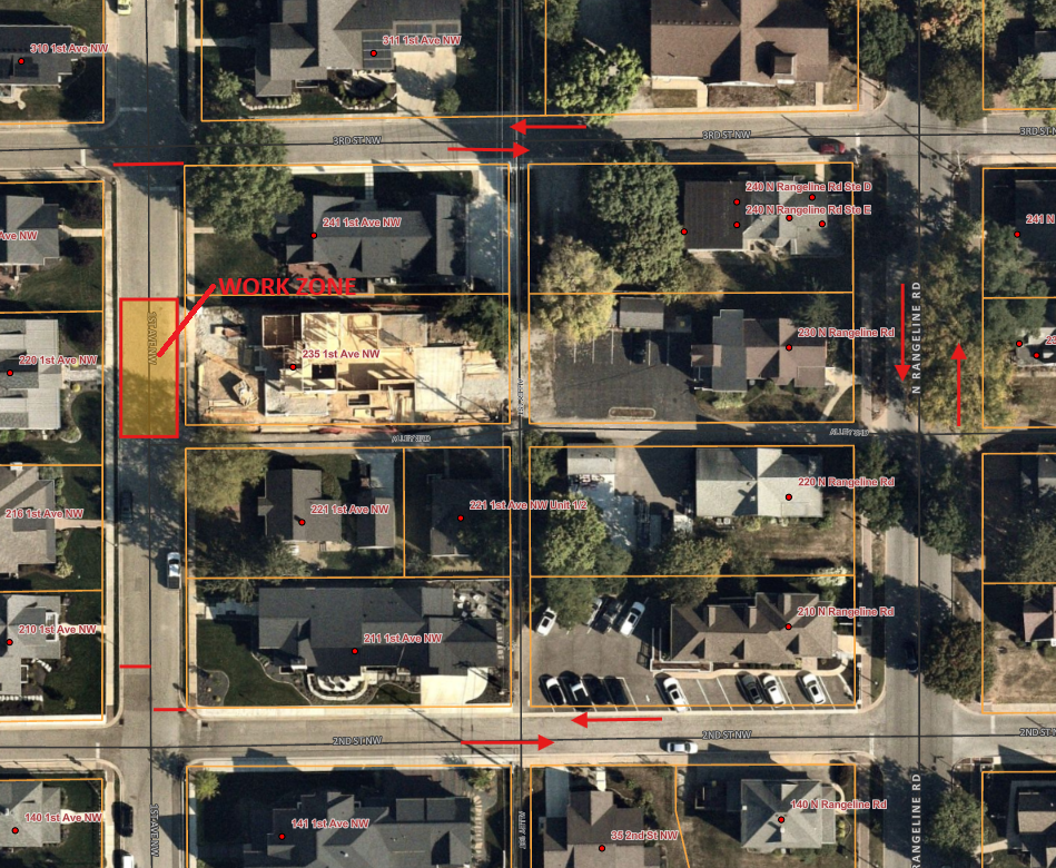 1st Avenue NW closure