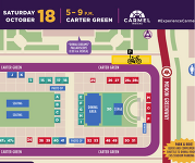 Bike parking at the event