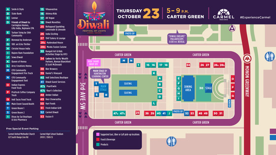 Diwali Map