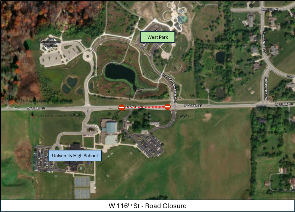 1116th Street closure