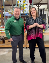 Mayor Finkam and Mayor Willis