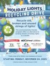 Holiday Lights Recycling Drive