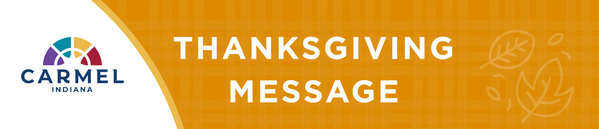 Thanksgiving Message