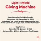 Light the World Giving Machine
