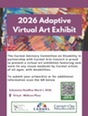 2026 Virtual Art Exhibit flyer image