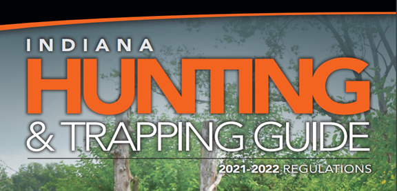 Cover of the 2021-2022 Hunting & Trapping Guide