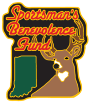 An icon of a deer that reads “Sportsman’s Benevolence Fund.”