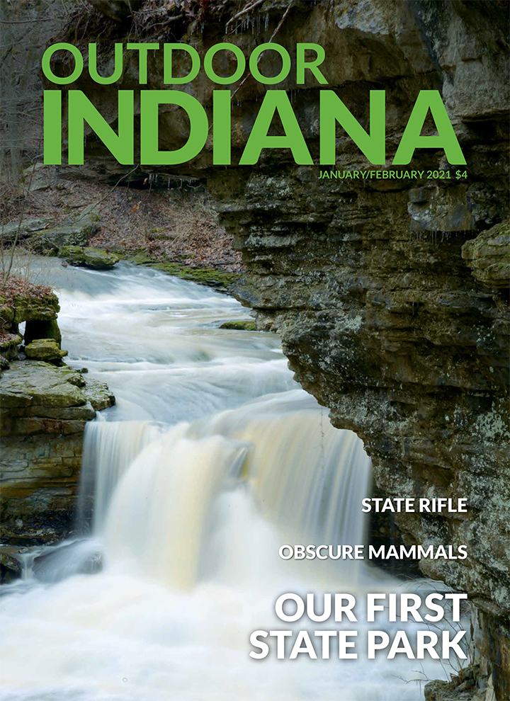 Outdoor Indiana, State Rifle, Obscure mammals, Our first state park