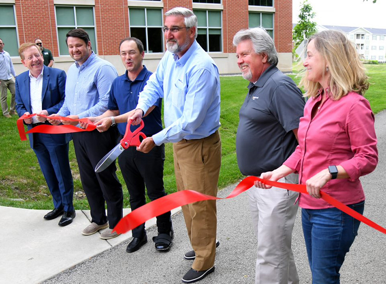 Ribbon cutting