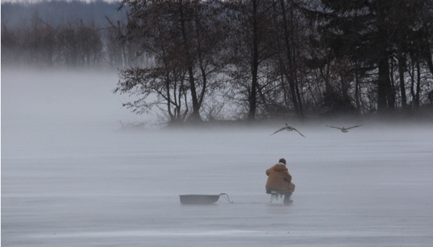 Ice fishing