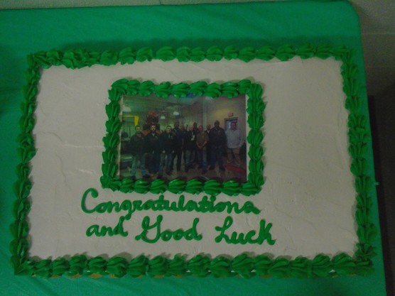 Welding Graduation: COL Cake