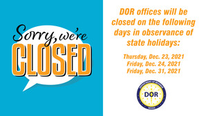 Offices Closed for December